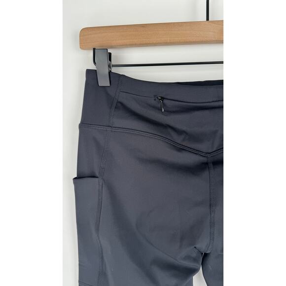 Fabletics Anywhere Motion365+ High Waisted Utility Legging Womens Large Black - Picture 8 of 13